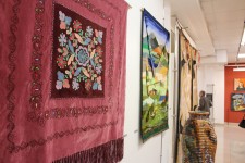 Открытие выставки "Многоцветие традиций"