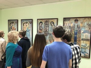 In Ufa the opening of the exhibition "Panel for the Prayer" by N. Roerich took place