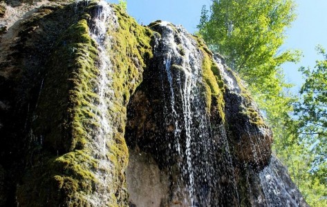 Абзановский водопад (Ассинский зеркальный водопад)